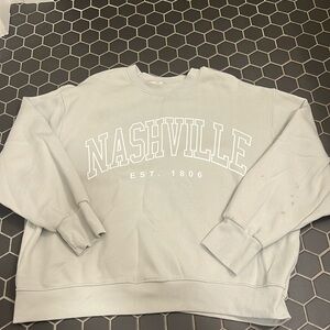 altars state Nashville mint green crewneck
